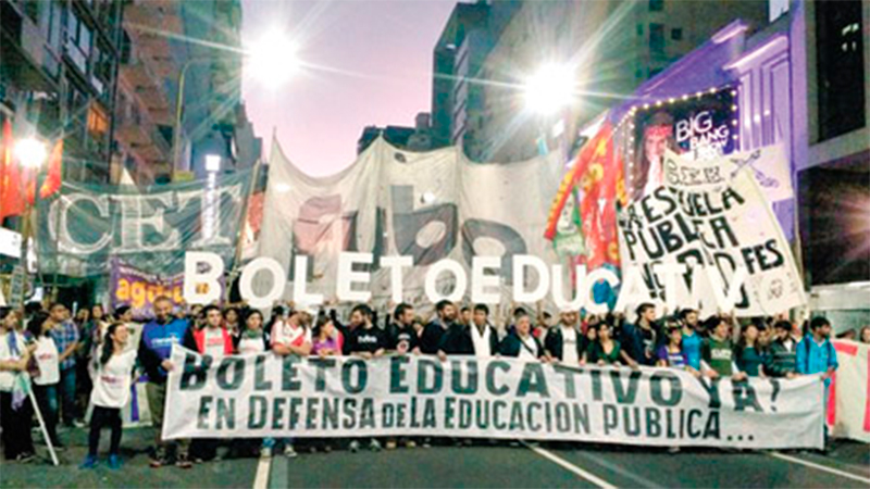 Universidad de General Sarmiento: los estudiantes conquistaron el boleto educativo