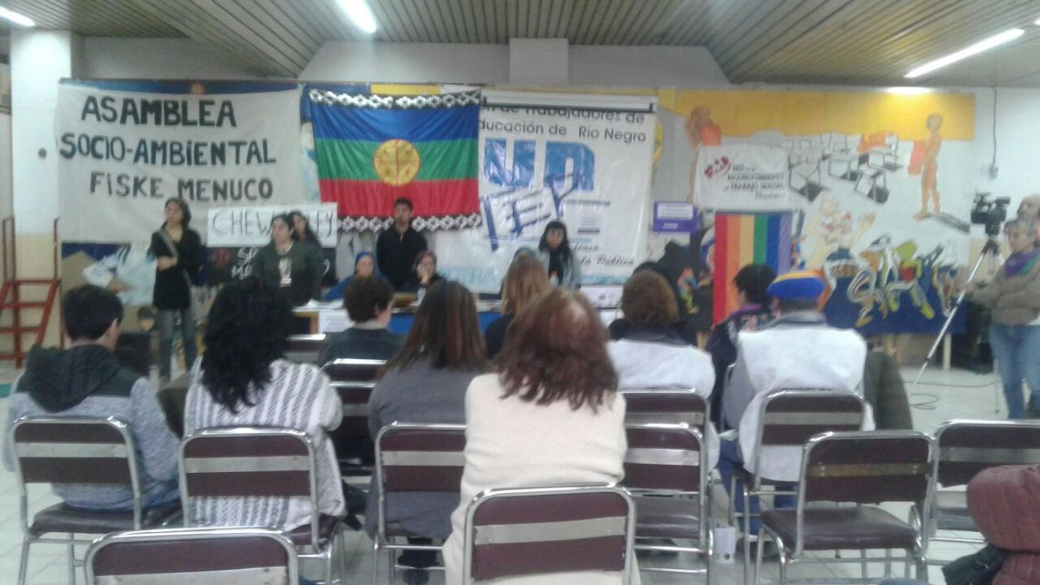  Conferencia de prensa repudió la impunidad y la represión al pueblo mapuche