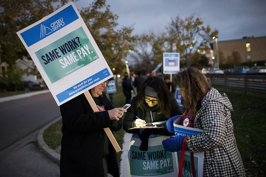 Huelga de profesores en Ontario: se suspende mesa de negociaciones