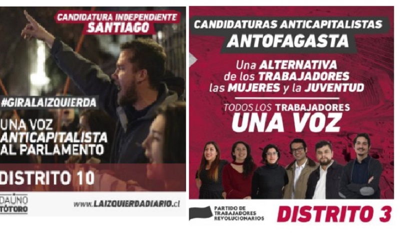 Chile: la izquierda anticapitalista obtuvo 15.000 votos en dos distritos