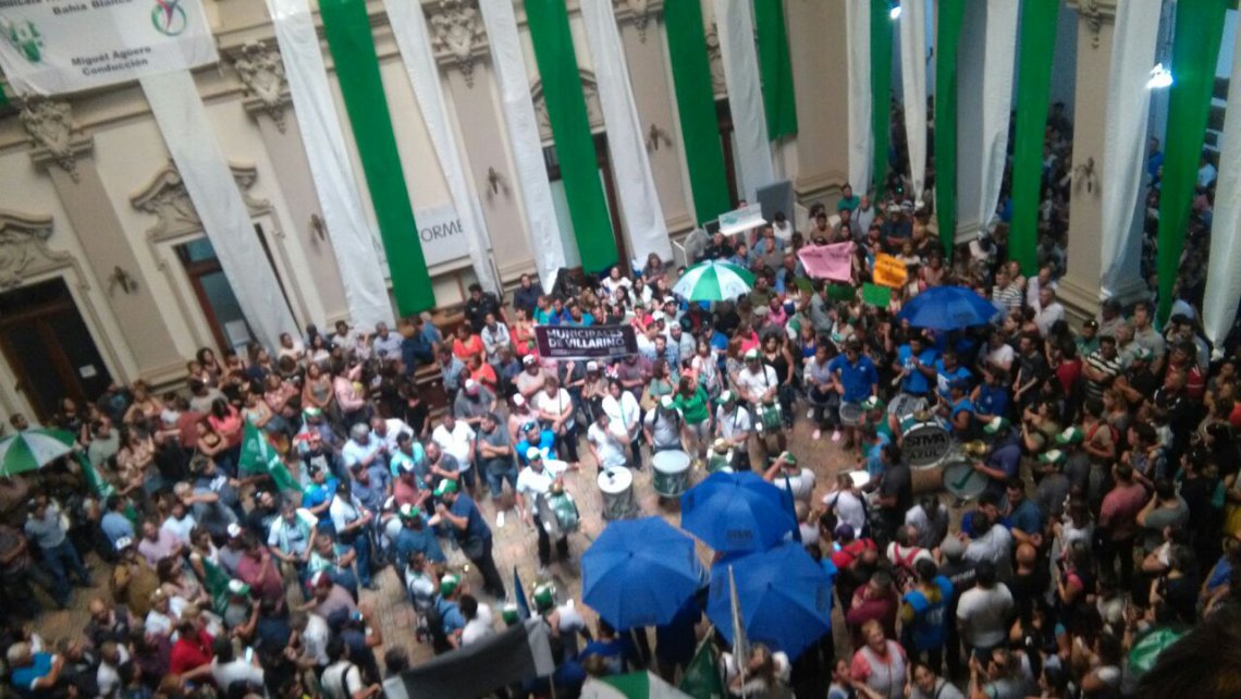 Jornada de protesta de los Trabajadores Municipales