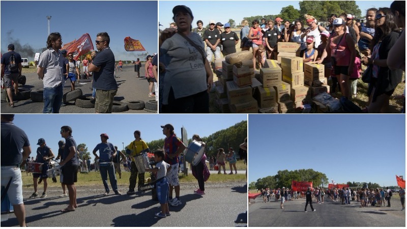 [Videos] Fanazul: jornada de lucha en reclamo de los puestos de trabajo