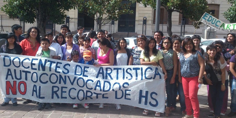 “El recorte en Educación Artística es parte de un plan progresivo de vaciamiento de la educación pública”