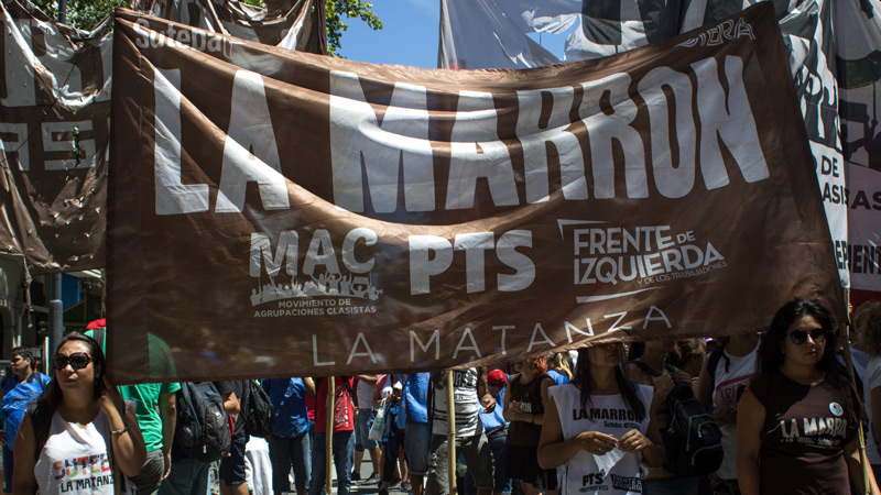 Paro nacional de estatales: ATE movilizó a Plaza de Mayo