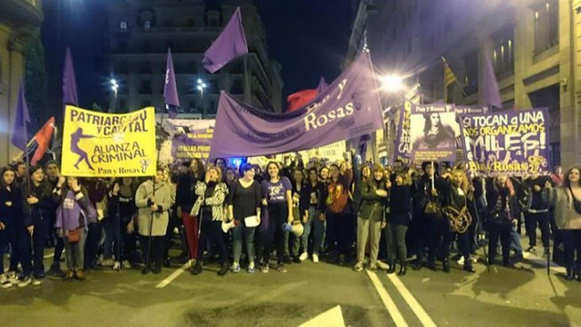 Pan y Rosas se prepara en Madrid hacia el 8M