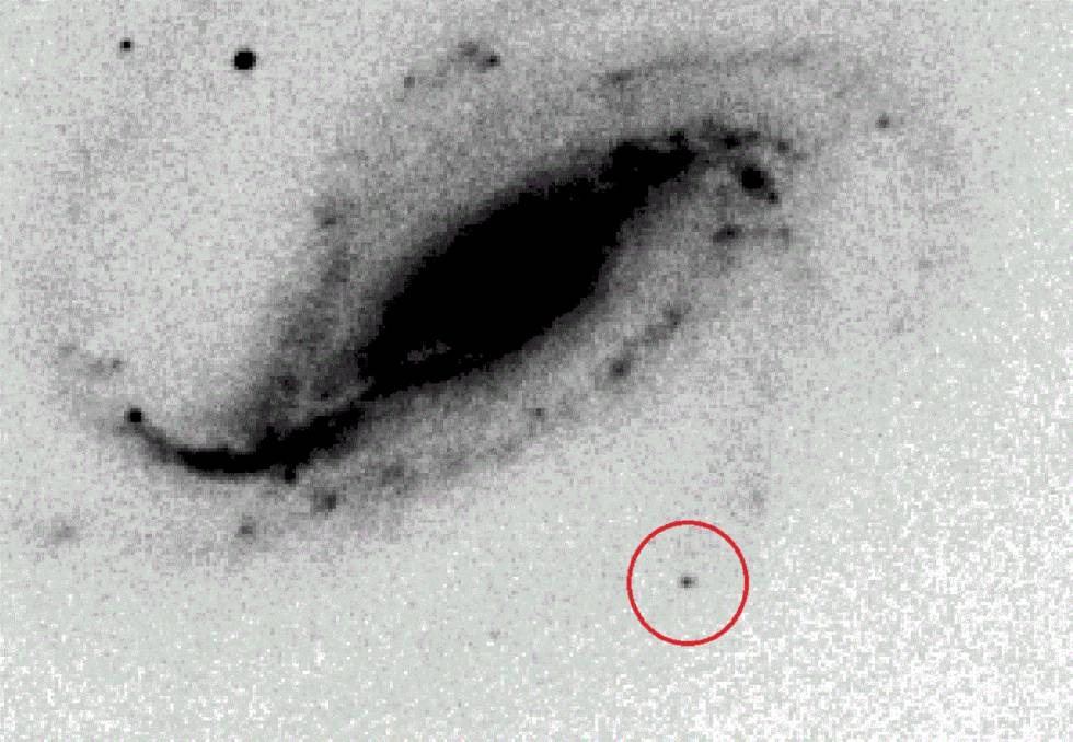 Cerrajero y astrónomo aficionado documentó el nacimiento de una supernova