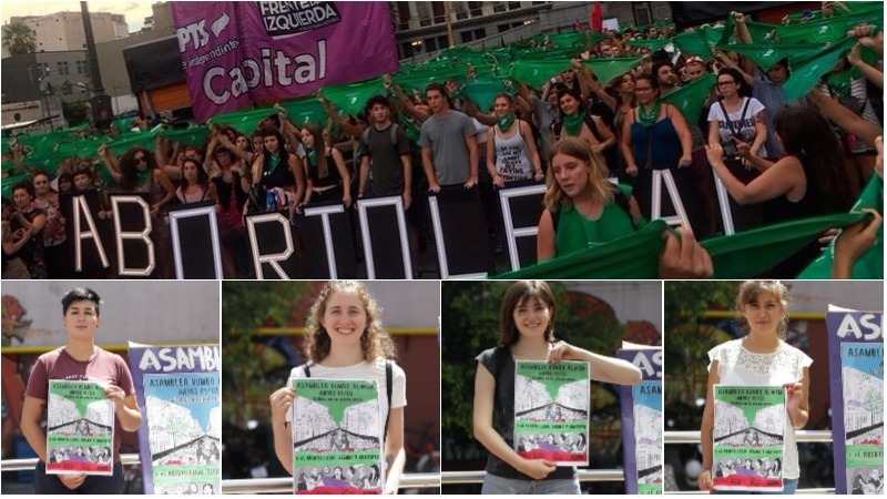 8M: proponen asamblea en Sociales por paro activo y #AbortoLegalYA