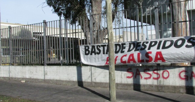 Calsa: radio abierta por la reinstalación de un activista gremial