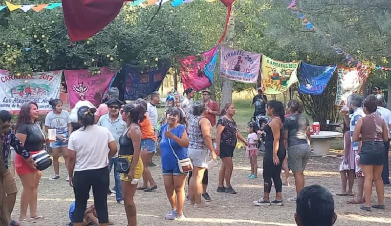 El Club Amistad Obrera de Neuquén cerró la temporada verano con la alegría del carnaval jujeño