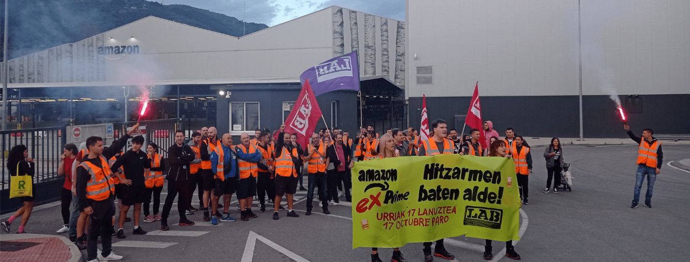  Asociación Drivers Amazon del Estado español en apoyo a los trabajadores del centro logístico de Bizkaia