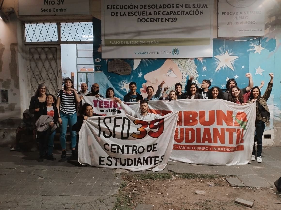 El Centro de Estudiantes del ISFD 39 sigue siendo una herramienta de organización independiente de los gobiernos