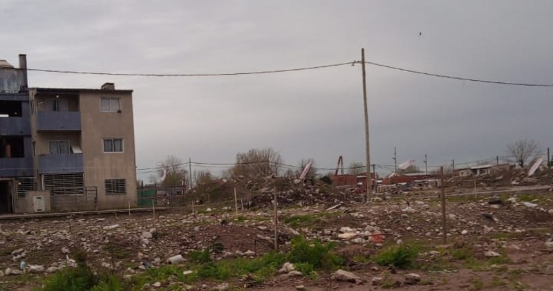 Nueva toma en Villa Garrote en terrenos abandonados