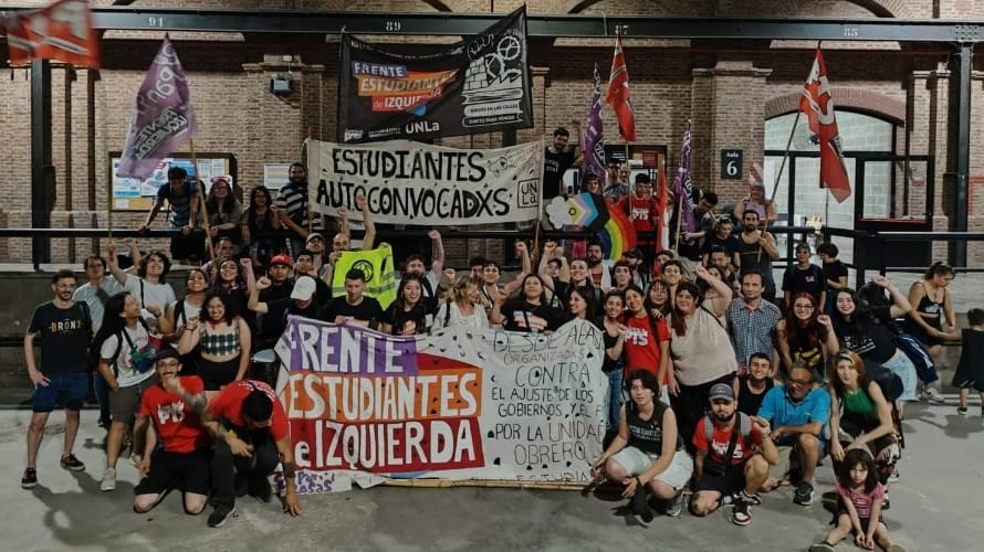 El FEI + Autoconvocadxs recuperan el Centro de estudiantes de Salud Comunitaria de la UNLa