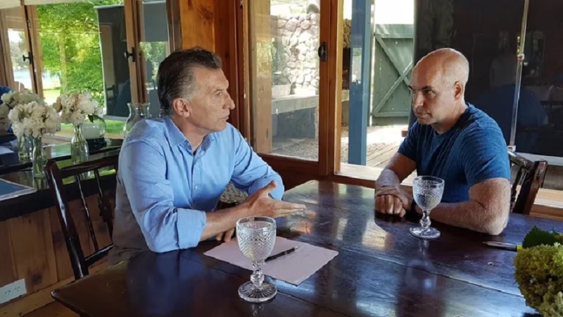 Larreta y Macri se reunieron en medio de las internas y poco después Ferrario bajó su candidatura