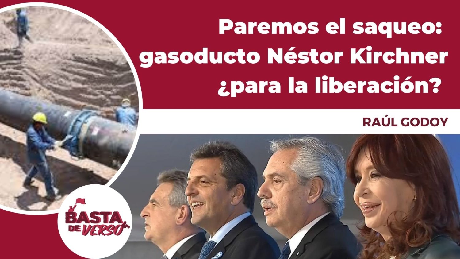 Paremos el saqueo de Jujuy y Vaca Muerta. Litio y gasoducto Kirchner ¿para la liberación?