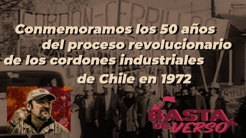 Raúl Godoy recorre Chile conmemorando el proceso revolucionario de los cordones industriales en 1972