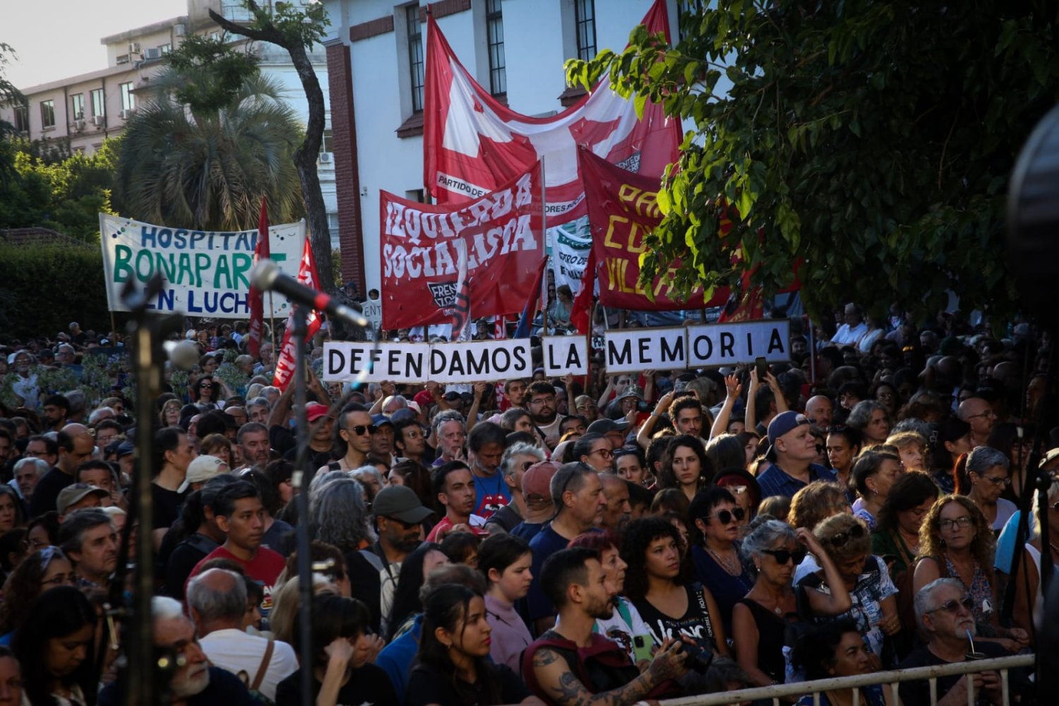 Festival en el Conti contra el cierre, los despidos y el vaciamiento de los espacios de la memoria