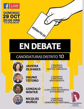 Candidatos a diputados por el Distrito 10 se preparan para debate de este domingo