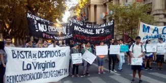 Rosario: corte frente a Gobernación contra los despidos