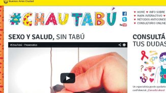 El Gobierno de la Ciudad de Buenos Aires cerró el programa “CHAU TABÚ”.