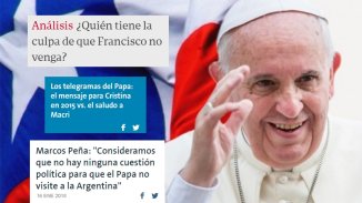 Gira papal: qué se dice a un lado y otro de la grieta 