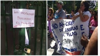 Escobar: movilización ante anuncios de cierres de grados y cursos de escuelas 