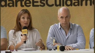 Larreta y Acuña les quitarán los planes sociales a los chicos que falten a la escuela