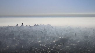 Rosario nuevamente colapsada por el humo de las quemas de los humedales