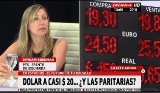 Myriam Bregman: "Hay que resistir y pelear para que los despidos no ocurran"