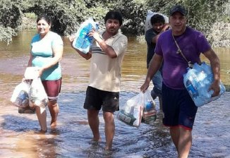 Escándalo: funcionario de Cambiemos se queda con donaciones para inundados