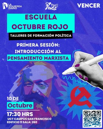 Escuela de Formación Marxista “Octubre Rojo” se realizará en la Universidad Católica de Temuco