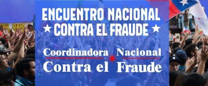 Hacia el Encuentro Nacional contra el Fraude Constitucional