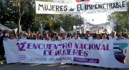 Por las calles de Resistencia, cerró el XXXII° Encuentro Nacional de Mujeres