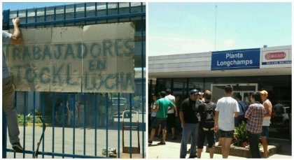 Trabajadores de Stockl difunden fondo de lucha en La Serenísima con estudiantes