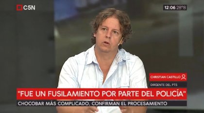 Chistian Castillo en C5N sobre el caso Chocobar - YouTube