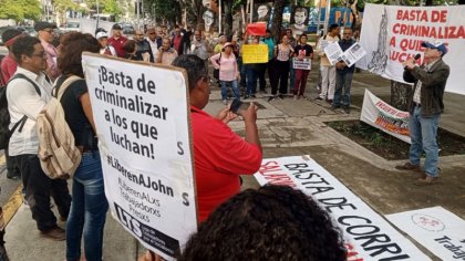 Se llevó a cabo el acto político-cultural por la libertad de los trabajadores y luchadores sociales presos