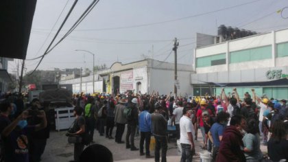 Continúan rescatando personas con vida en la Colonia Obrera