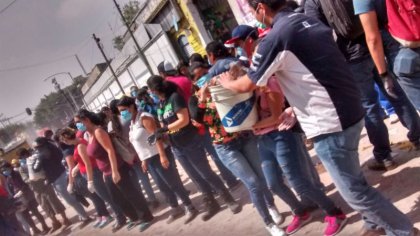 La Agrupación Juvenil Anticapitalista junto al pueblo trabajador