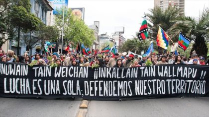 Denuncian asesinato de joven mapuche en Cañete