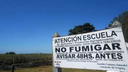 Condenan a responsables por fumigar con agrotóxicos la escuela de Santa Anita