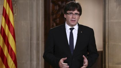 Puigdemont dice "Así no" al rey y no cierra la puerta a la negociación