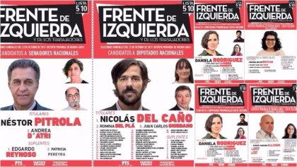 Legislativas 2017: conocé a los candidatos que acompañan a Nicolás del Caño en la sexta sección