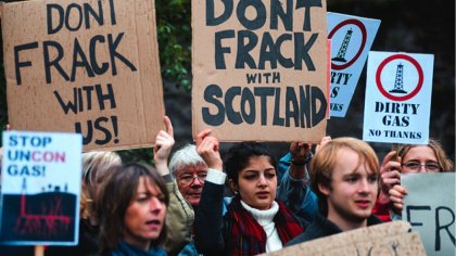 Tras consulta popular prohíben en Escocia el fracking petrolero 