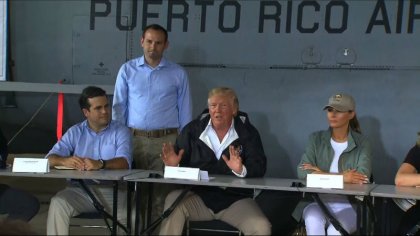 Trump critica ayuda a Puerto Rico tras paso de 'María'