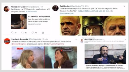 ¿Qué dijo la izquierda en Twitter sobre la detención de Julio De Vido?