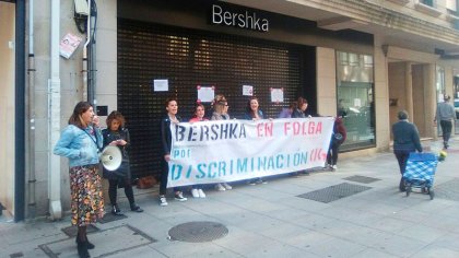 Las trabajadoras de Bershka de Pontevedra protagonizan la primera huelga indefinida de Inditex