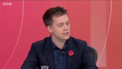 Owen Jones defiende en la BBC el derecho a la autodeterminación de Catalunya