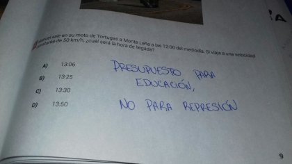 A semanas de terminar el año lectivo, estudiantes le dicen no al operativo aprender 