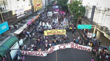 Córdoba: multitudinaria Marcha de la Gorra contra la violencia policial 