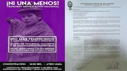 La UMSA sumará fuerzas a la marcha NiUnaMenos